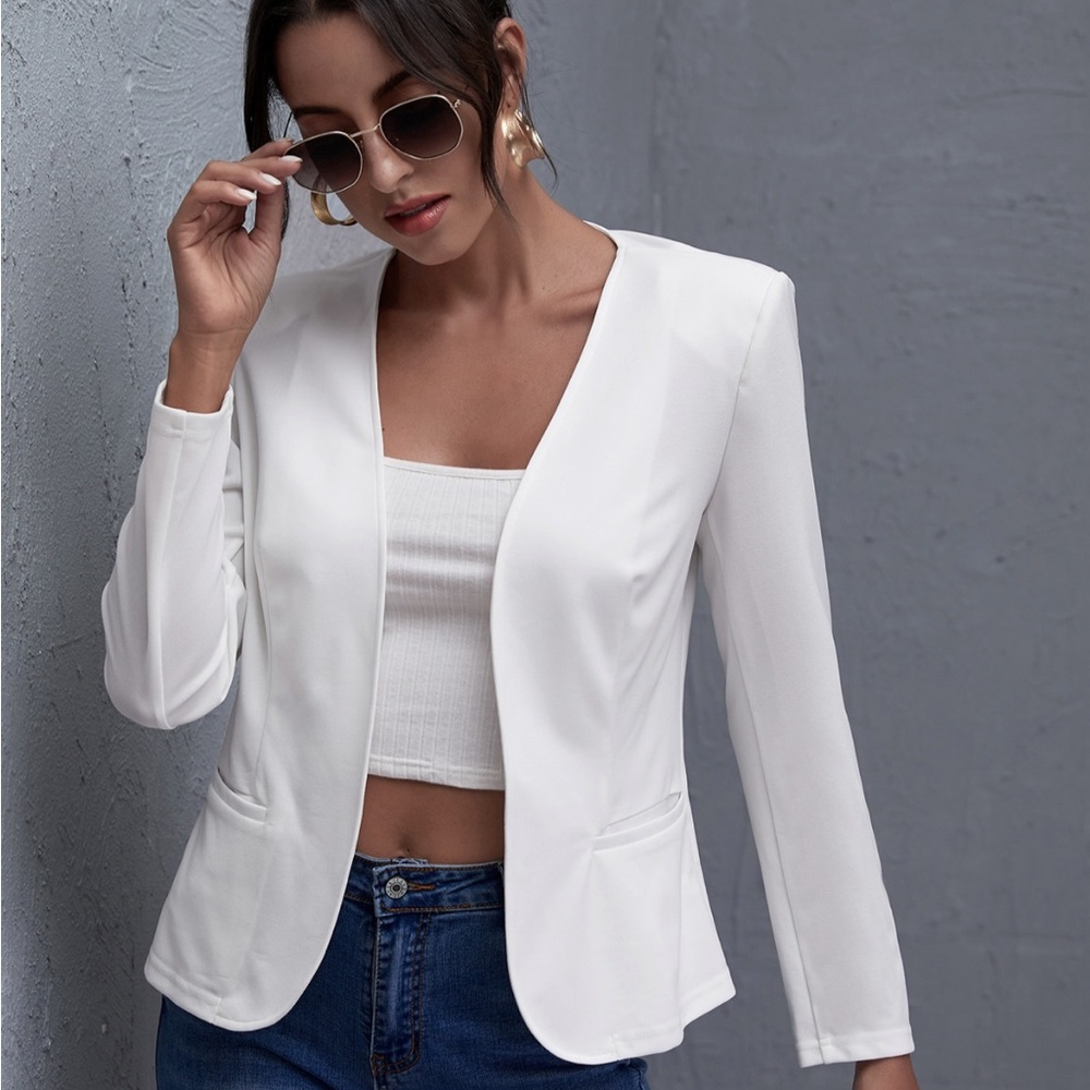 White Blazer
